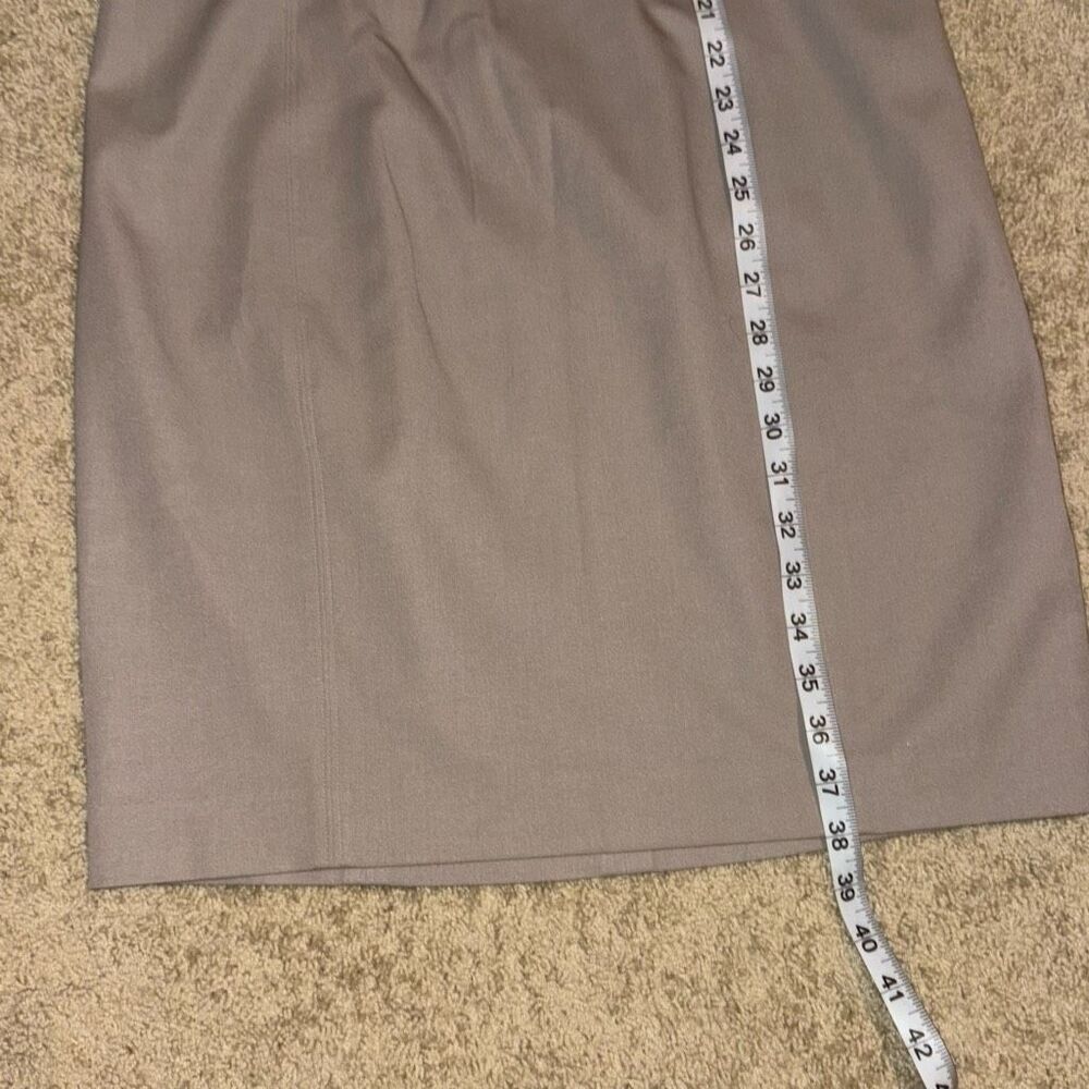 Elie Tahari beige business professional sheath dress size 10 - Picture 10 of 11